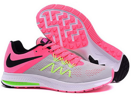 Womens Nike Zoom Winflo 3 Grey Pink Black 36-40 Australia
